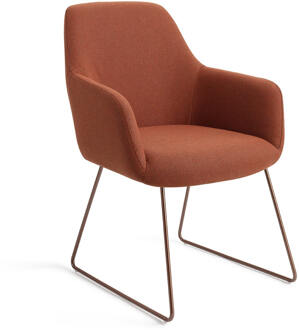 Eetkamerstoel 'Hiroo' Slide Rose, kleur Heart Harmony Hearth Harmony