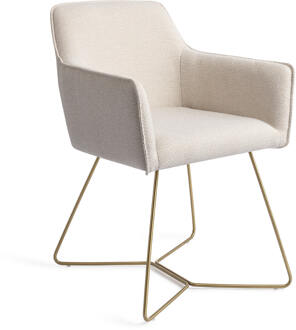 Eetkamerstoel 'Hofu' Beehive Gold, kleur Enoki