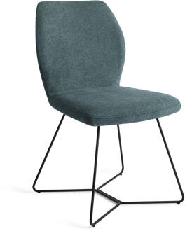 Eetkamerstoel 'Ikata' Beehive Black, kleur Merry Mermaid