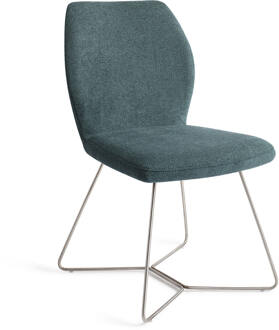 Eetkamerstoel 'Ikata' Beehive Steel, kleur Merry Mermaid