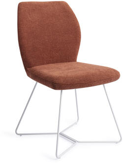 Eetkamerstoel 'Ikata' Beehive White, kleur Cosy Copper