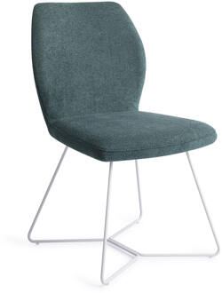 Eetkamerstoel 'Ikata' Beehive White, kleur Merry Mermaid