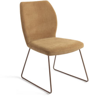 Eetkamerstoel 'Ikata' Slide Rose, kleur Honey Harvest