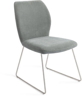 Eetkamerstoel 'Ikata' Slide Steel, kleur Breezy Blue