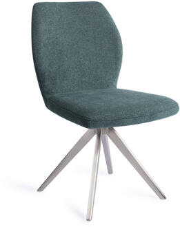 Eetkamerstoel 'Ikata' Turn Steel, Draaibaar, kleur Merry Mermaid
