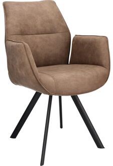 Eetkamerstoel Jaël met arm Stone