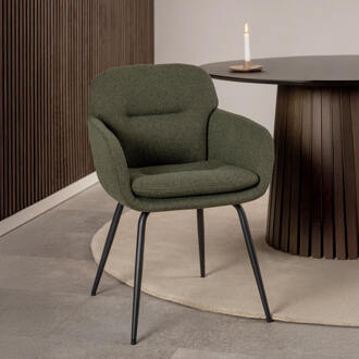 Eetkamerstoel 'Janeese' kleur Groen