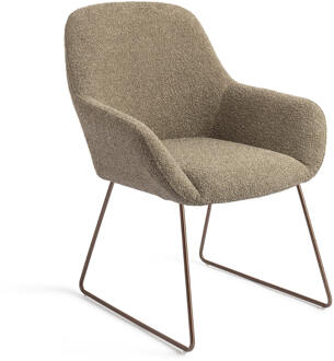 Eetkamerstoel 'Kushi' Slide Rose, kleur Moss Meadow