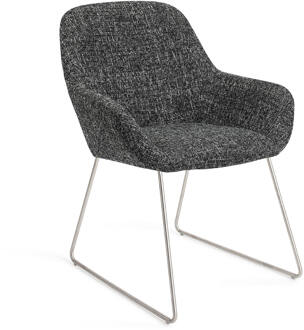 Eetkamerstoel 'Kushi' Slide Steel, kleur Skyfall