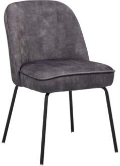 Eetkamerstoel Laura Antraciet