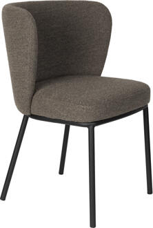 Eetkamerstoel 'Mattie' Bouclé, kleur Bruin