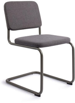 Eetkamerstoel 'Mugi' Olive Frame, kleur Inkwell