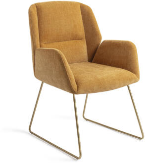 Eetkamerstoel 'Myoko' Slide Gold, kleur El Dorado