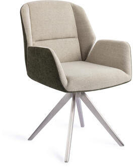 Eetkamerstoel 'Myoko' Turn Steel, Draaibaar, kleur Popeye