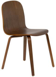 Eetkamerstoel Nordic - bruin - 80x53x42.5 cm