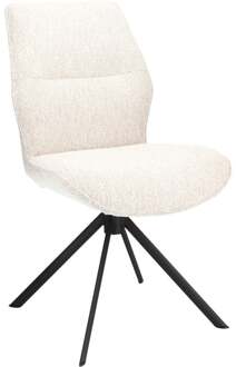 Eetkamerstoel Odin zonder arm in stof Lodge Linnen