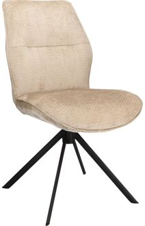 Eetkamerstoel Odin zonder arm in stof Movie Desert