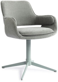 Eetkamerstoel 'Oketo' Draaibaar, kleur Green Midori