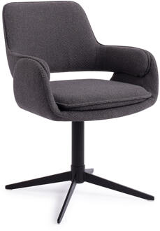 Eetkamerstoel 'Oketo' Draaibaar, kleur Indigo Ink