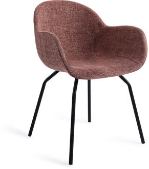 Eetkamerstoel 'Otsu' kleur Rusty Rhubarb