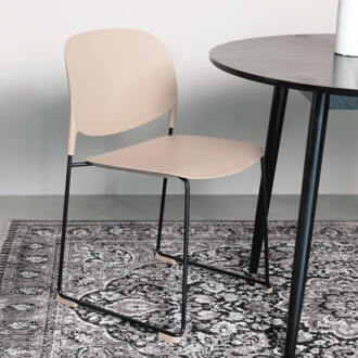 Eetkamerstoel 'Simon' kleur Beige