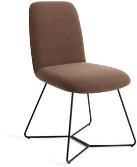 Eetkamerstoel 'Taiwa' Beehive Black, kleur Rustic Rye