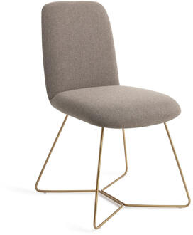 Eetkamerstoel 'Taiwa' Beehive Gold, kleur Foggy Fusion