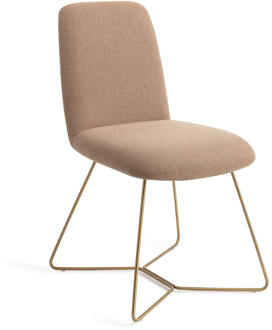 Eetkamerstoel 'Taiwa' Beehive Gold, kleur Whisper Wheat