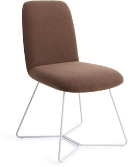 Eetkamerstoel 'Taiwa' Beehive White, kleur Rustic Rye