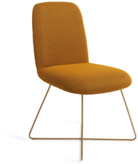 Eetkamerstoel 'Taiwa' Cross Gold, kleur Groovy Garam