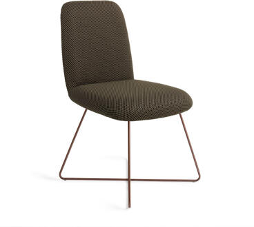 Eetkamerstoel 'Taiwa' Cross Rose, kleur Jungle Jewel