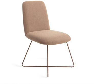 Eetkamerstoel 'Taiwa' Cross Rose, kleur Whisper Wheat