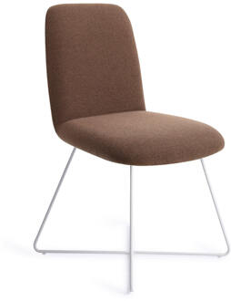 Eetkamerstoel 'Taiwa' Cross White, kleur Rustic Rye