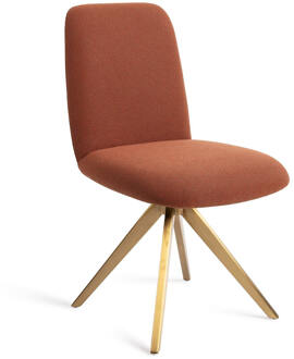 Eetkamerstoel 'Taiwa' Draaibaar, Turn Gold, kleur Hearth Harmony