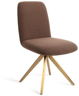 Eetkamerstoel 'Taiwa' Draaibaar, Turn Gold, kleur Rustic Rye