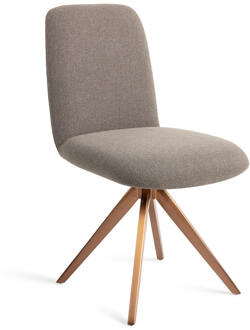 Eetkamerstoel 'Taiwa' Draaibaar, Turn Rose, kleur Foggy Fusion