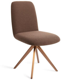 Eetkamerstoel 'Taiwa' Draaibaar, Turn Rose, kleur Rustic Rye