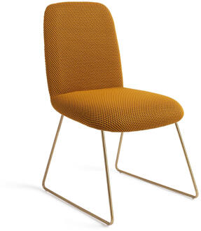Eetkamerstoel 'Taiwa' Slide Gold, kleur Groovy Garam