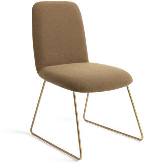 Eetkamerstoel 'Taiwa' Slide Gold, kleur Willow