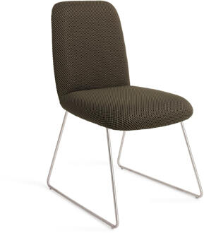 Eetkamerstoel 'Taiwa' Slide Steel, kleur Jungle Jewel