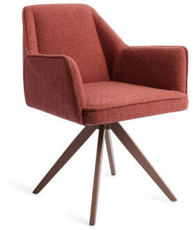 Eetkamerstoel 'Tome' Draaibaar, Turn Brown, kleur Shabby Saffron