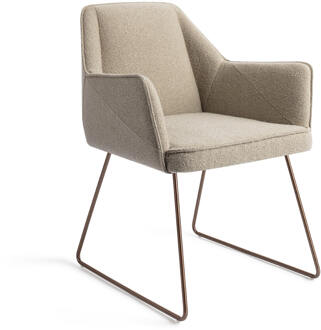 Eetkamerstoel 'Tome' Slide Rose, kleur Great Greige