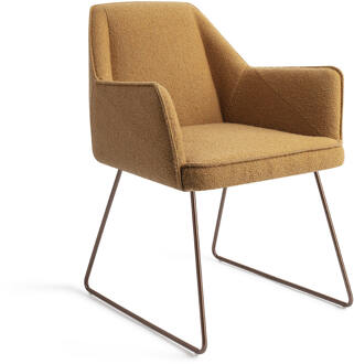 Eetkamerstoel 'Tome' Slide Rose, kleur Masai Giraffe