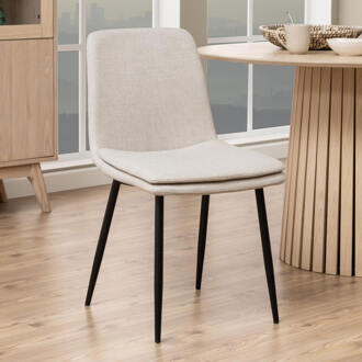 Eetkamerstoel 'Tronier' kleur Beige