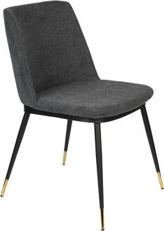 Eetkamerstoel 'Younes' kleur Donkergrijs