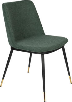 Eetkamerstoel 'Younes' kleur Donkergroen