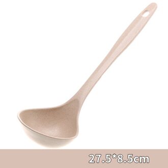 Eetlepels Tarwesteel Lepel Gezonde Milieubescherming Lepel Huishoudelijke Keukengerei Lepel groot khaki