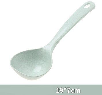 Eetlepels Tarwesteel Lepel Gezonde Milieubescherming Lepel Huishoudelijke Keukengerei Lepel klein groen