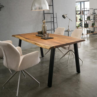 Eettafel 'Karri' Acaciahout, 240 x 110cm