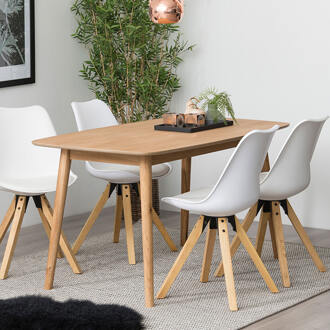 Eettafel Ontario eiken hout design 150x80cm